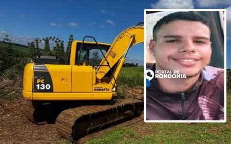 TRÁGICO — Jovem de 18 anos morre eletrocutado enquanto realizava serviços com máquina escavadeira