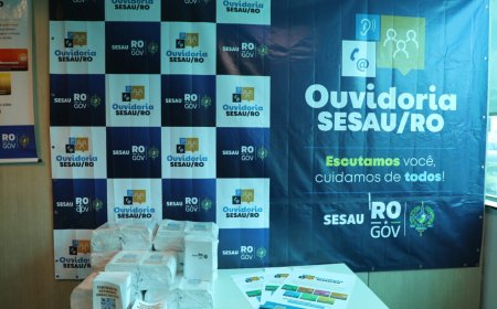 Unidades de saúde de Rondônia recebem cartilha da Ouvidoria do SUS