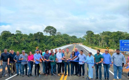 Inaugurada ponte sobre o rio Jamari na RO-459 em Alto Paraíso