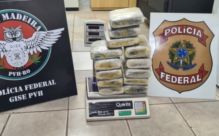 PF realiza prisão por tráfico de drogas no aeroporto de Porto Velho/RO