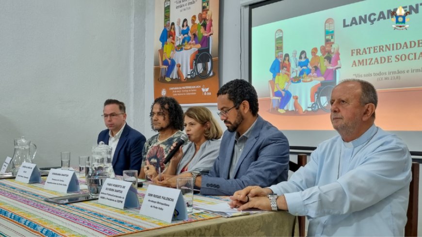 Arquidiocese de Porto Velho realiza lançamento oficial da Campanha da Fraternidade 2024