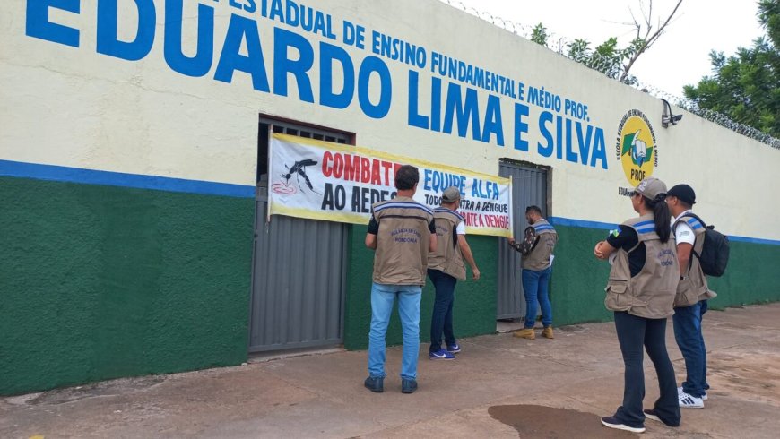 Força-tarefa mobiliza população no “Dia ‘D’ de Combate à Dengue”, em Rondônia