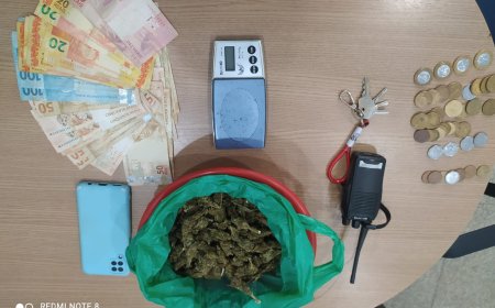 Polícia Militar desmonta ponto de venda de drogas em Ariquemes