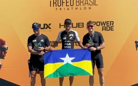 Atleta rondoniense conquista 1° lugar no Troféu Brasil de Triathlon, em São Paulo