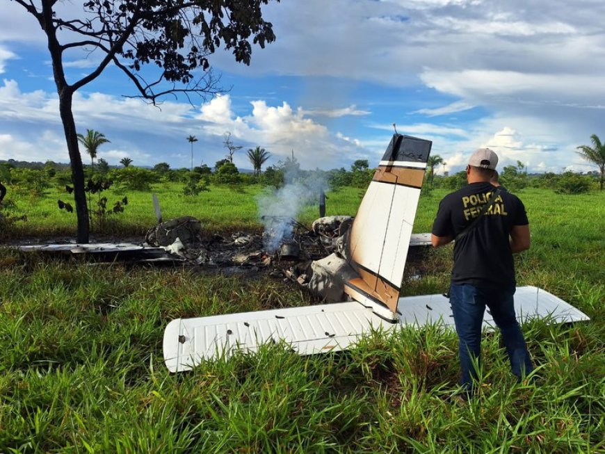PF e FAB interceptam aeronave em Rondônia
