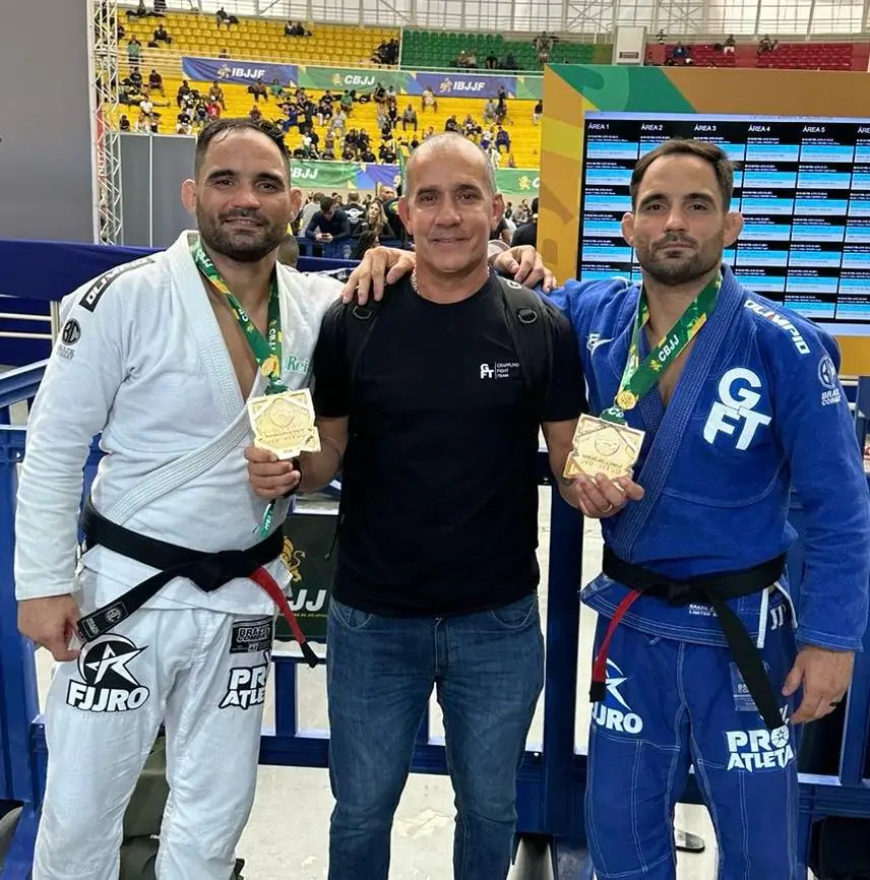 Deputado Edevaldo Neves parabeniza Irmãos Olímpio pelo título brasileiro de Jiu-Jitsu em São Paulo