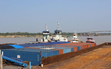 Salto positivo nas movimentações de cargas é registrado pelo Porto de Porto Velho no primeiro trimestre de 2024