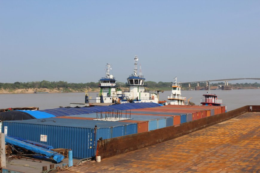 Salto positivo nas movimentações de cargas é registrado pelo Porto de Porto Velho no primeiro trimestre de 2024
