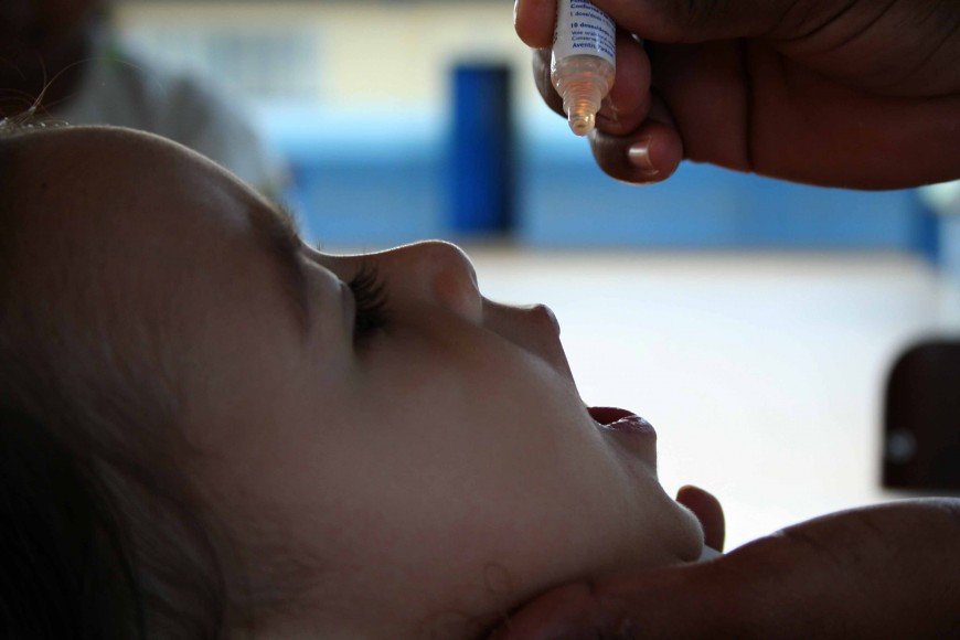 Etapa rondoniense da campanha de vacinação contra Poliomielite começa nesta segunda-feira, 27