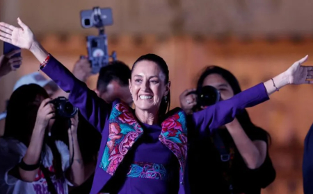 México elege Claudia Sheinbaum como primeira mulher presidente