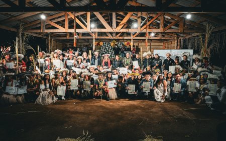 Em iniciativa inédita, Justiça de Rondônia realiza casamento comunitário indígena na Aldeia Gavião