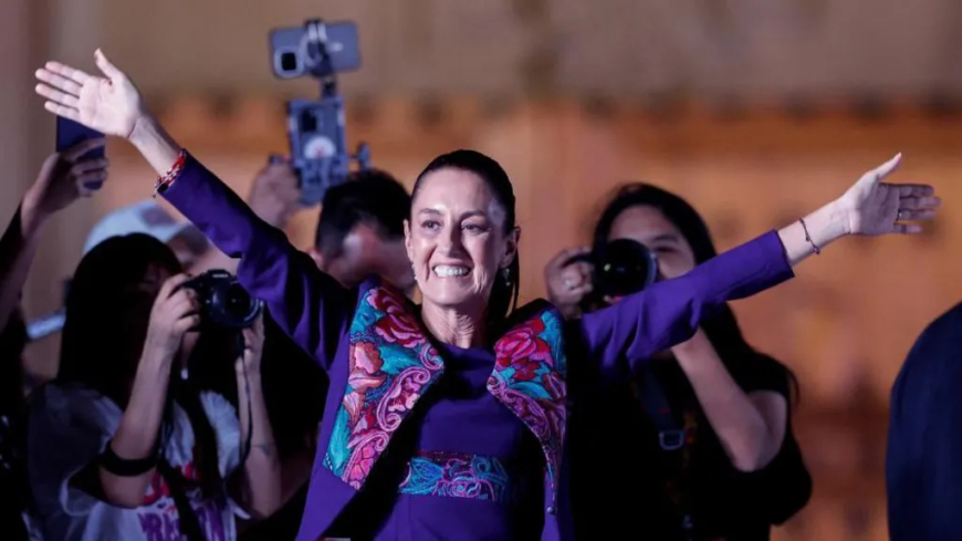México elege Claudia Sheinbaum como primeira mulher presidente