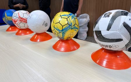 Governo de RO realiza doação de itens esportivos confeccionados pelo projeto Pintando a Liberdade