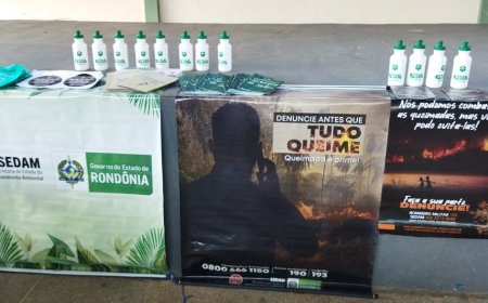 Governo de RO intensifica ações de conscientização ambiental para combater queimadas e proteger recursos hídricos