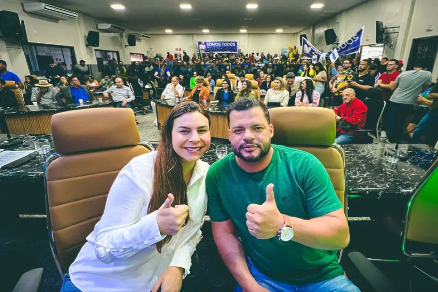 Deputado Edevaldo Neves enaltece convenção do PRD na Camara Municipal de Porto Velho