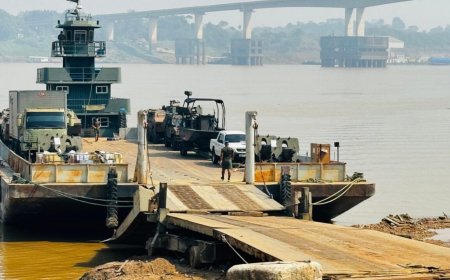 Parceria entre governo de RO e exército viabiliza envio de equipamentos militares para o Amazonas