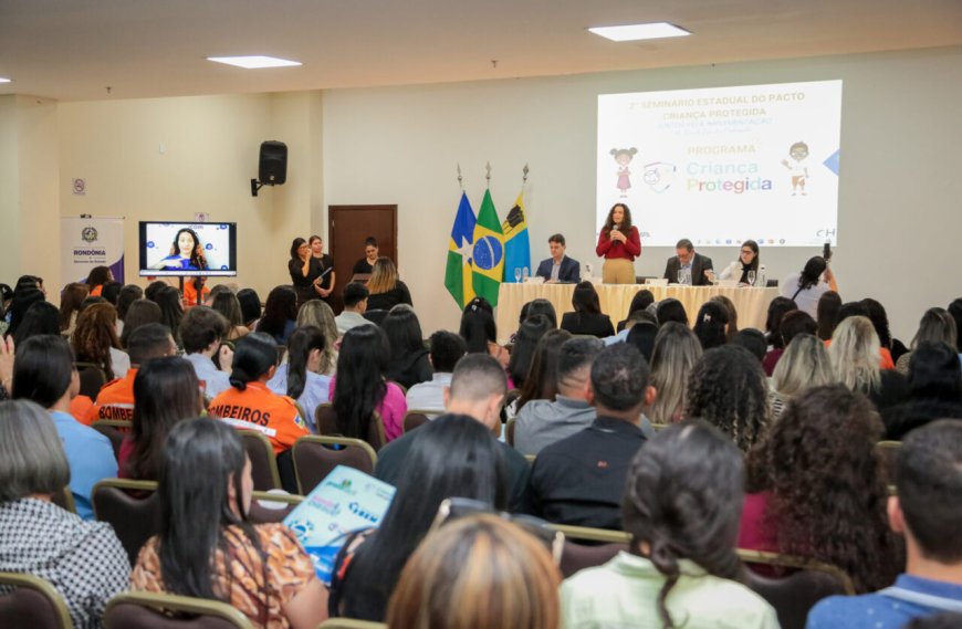 Governo de RO capacita municípios para fortalecer a rede de proteção das crianças e adolescentes no estado