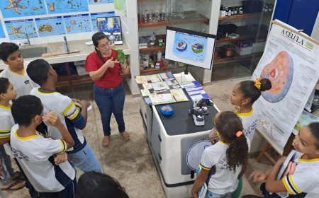 Laboratório Móvel reforça ensino de ciências e aprendizagem na escola Carmem Ione, em Ariquemes
