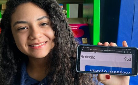 Estudante da Rede Pública de Ensino de Rondônia conquista nota 960 na redação do Enem 2024