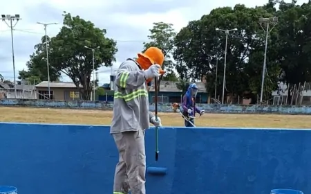 Com mão de obra reeducanda, governo de RO intensifica manutenção e limpeza de espaços públicos, em Porto Velho