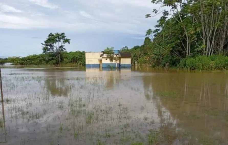 Cheia: Prefeitura suspende aulas em escolas do Baixo Madeira por 15 dias