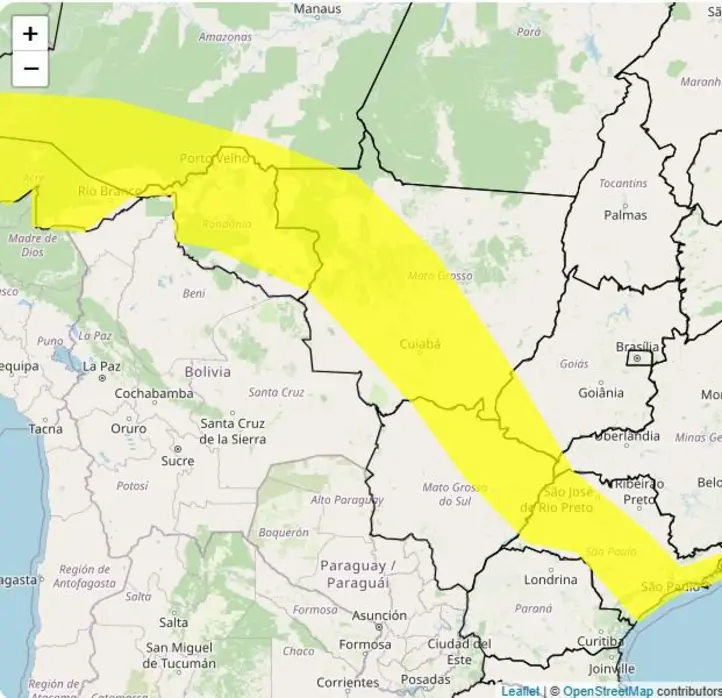 Inmet emite alertas de queda de temperatura em Rondônia e vários outros estados