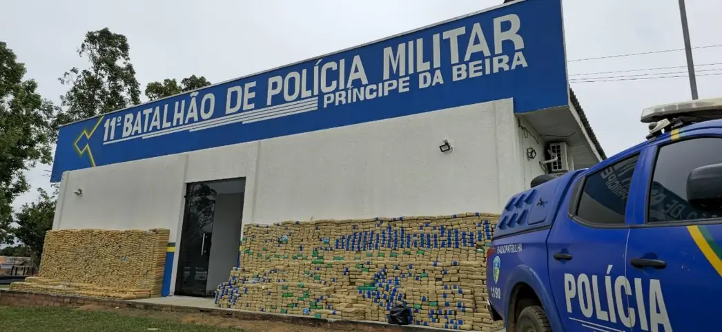 Maior apreensão da história: PM apreende quatro toneladas de droga