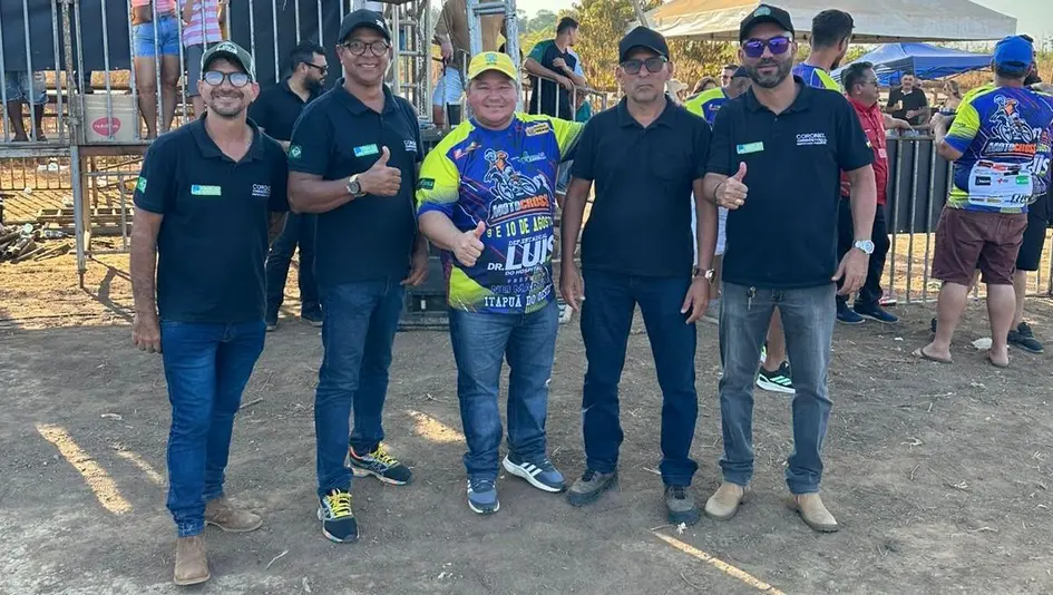 Deputado Coronel Chrisóstomo participa do 5º Regional Norte de Motocross em Itapuã do Oeste