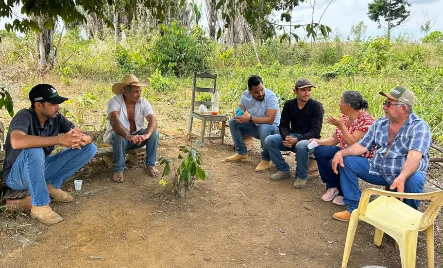 Vereador Gilber visita Rio Pardo para discutir demandas de infraestrutura rural
