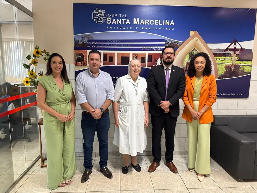 Deputado Dr Luís do Hospital visita Hospital Santa Marcelina em Porto Velho