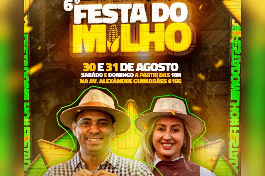 Festa de Agosto em Lagoinha traz comidas típicas e show gospel