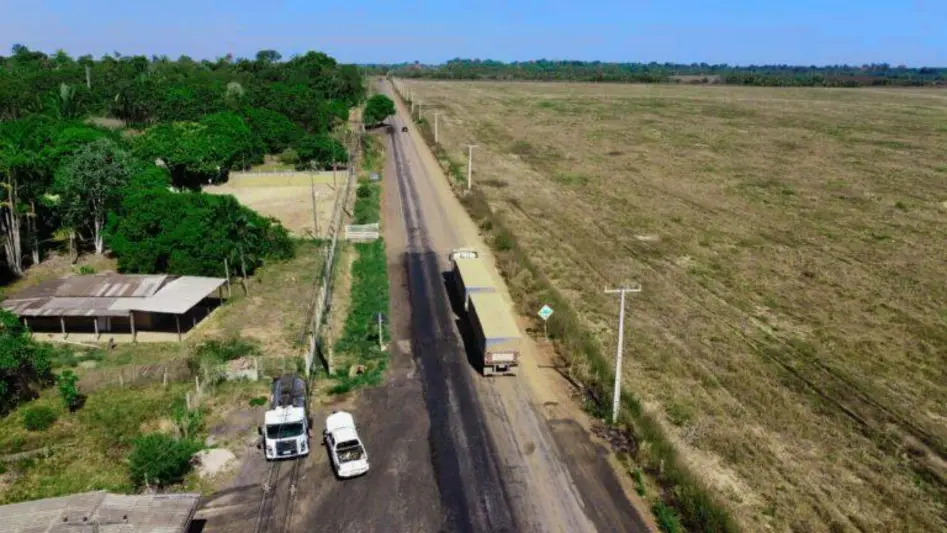 Governo de Rondônia realiza recuperação de 19 quilômetros da RO-005
