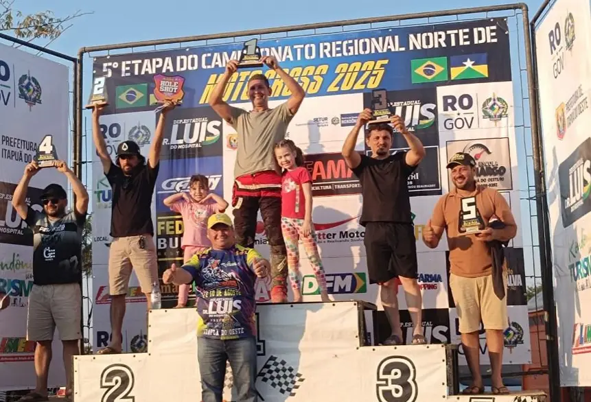 Itapuã do Oeste sedia 5ª etapa do Regional Norte de motocross após 20 anos