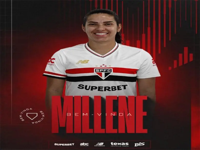 Millene Fernandes é contratada pelo São Paulo até dezembro com opção de renovação