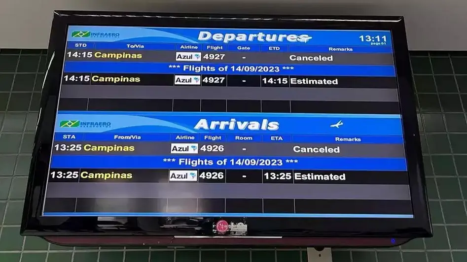 Porto Velho mantém disputa judicial contra Azul e Gol por cancelamentos e atrasos