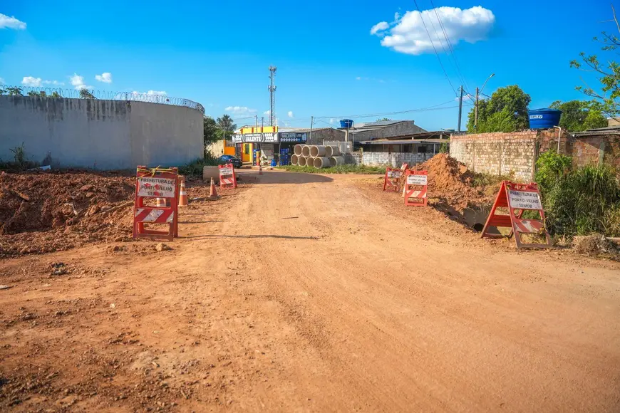 Prefeitura de Porto Velho avança em obras de drenagem para combater alagamentos