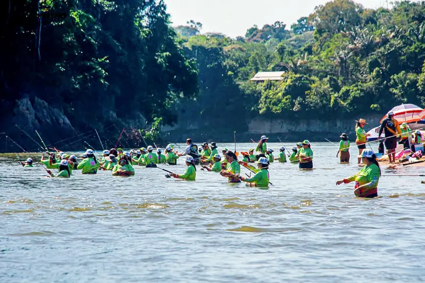 Elas Pescando realiza terceira etapa em Cabixi com foco na inclusão feminina