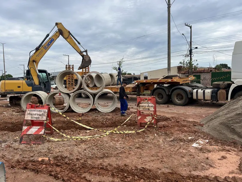 Prefeitura de Porto Velho conclui obras para combater alagamentos na avenida Rio de Janeiro