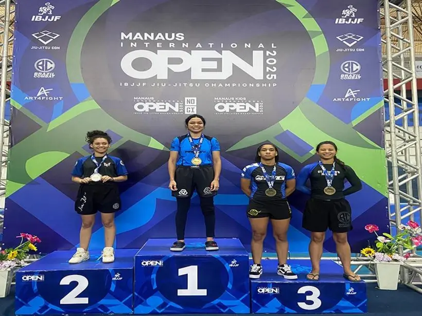 Laina Menezes conquista terceiro lugar no Campeonato Internacional Open Manaus