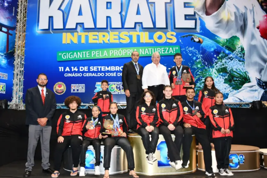 Atletas de Vilhena conquistam 3º lugar no Campeonato Brasileiro de Karatê