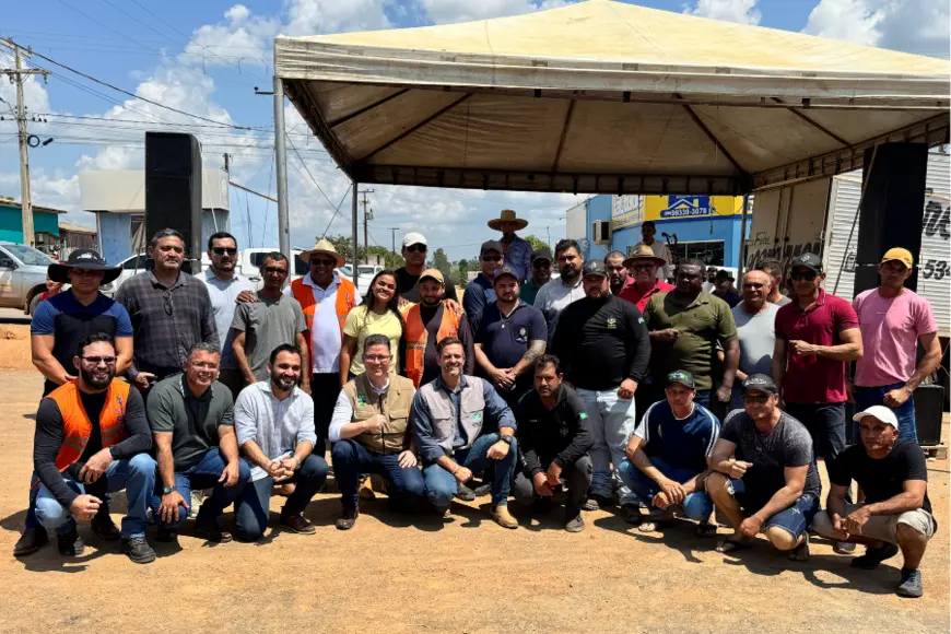 Jacinópolis celebra pavimentação da RO-420 com apoio da deputada Taíssa Sousa