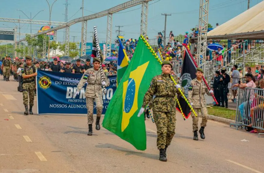 Mudanças no trânsito e segurança garantidas para Desfile de 7 de setembro em Rondônia