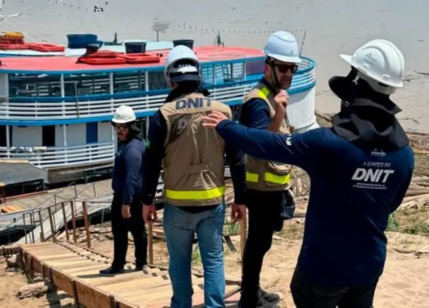 DNIT realiza vistorias em portos da Amazônia para identificar melhorias