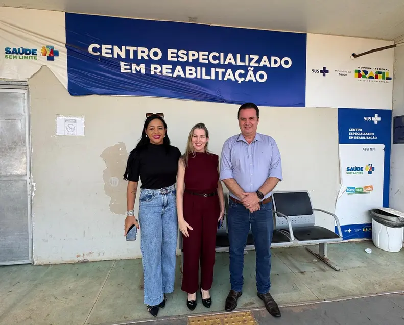 Deputado Dr Luís do Hospital visita Centro de Reabilitação em Porto Velho