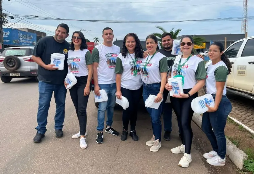 Prefeitura de Porto Velho realiza ação educativa contra queimadas e resíduos