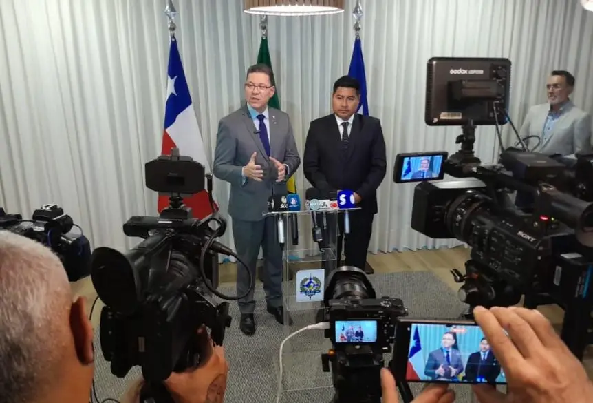 Governador de Rondônia se encontra com colega chileno para discutir protocolo de intenções