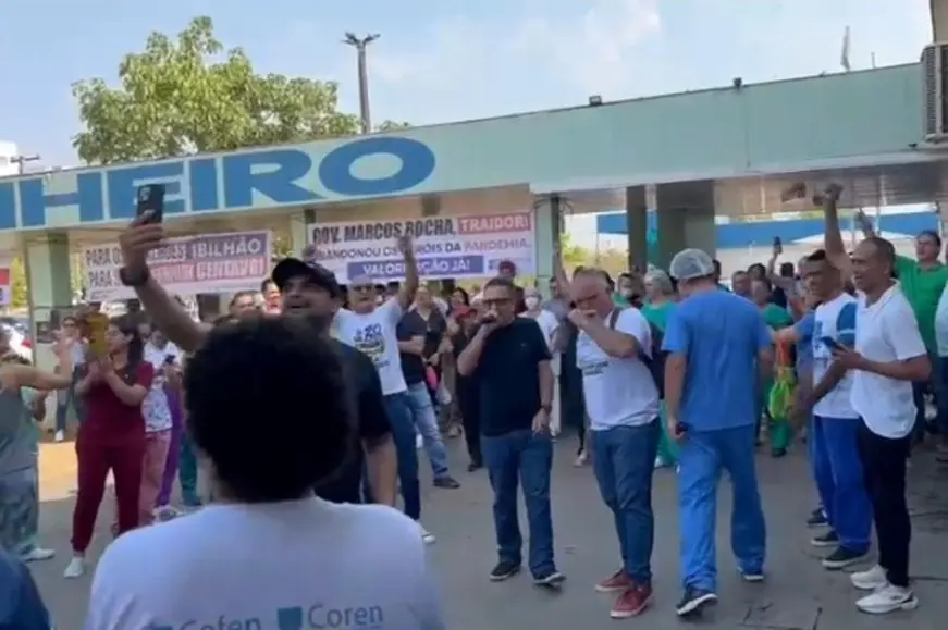 Trabalhadores da saúde em Rondônia iniciam paralisação por tempo indeterminado