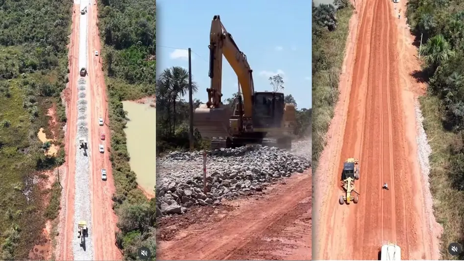 Obras na BR-319 melhoram ligação entre Rondônia e Amazonas antes do inverno