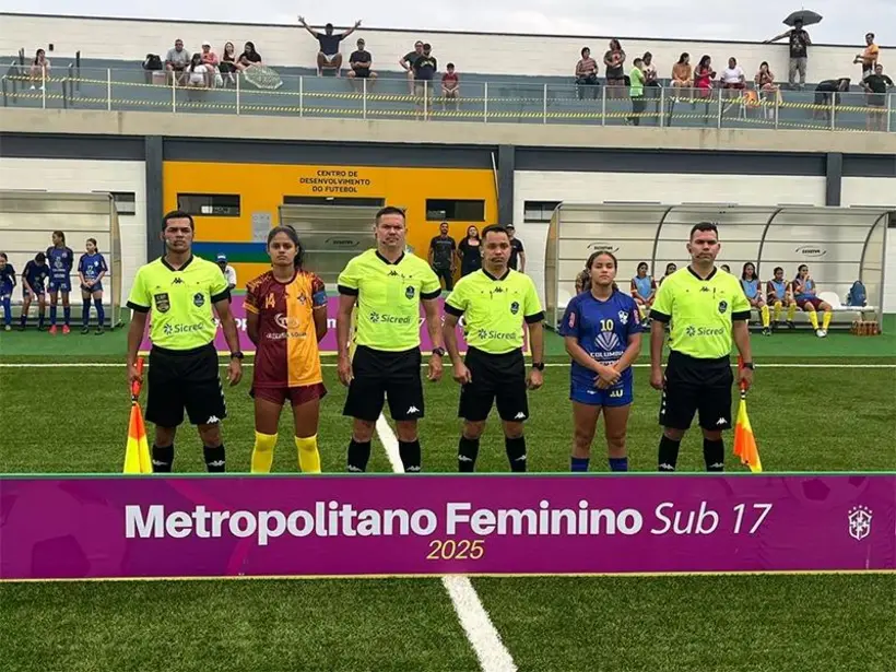 Campeonato Metropolitano de Futebol Feminino Sub-17 tem jogos decisivos neste fim de semana
