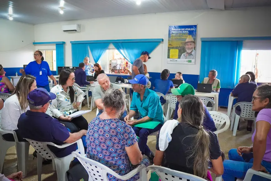 Rosangela Donadon acompanha regularização fundiária em Vilhena com produtores